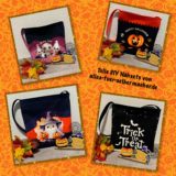 Kleine Süßigkeiten Sammel-Tasche aus Softshell- Halloween